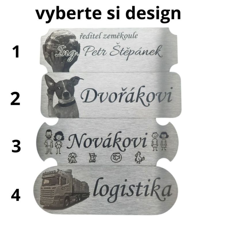 Cedulky na dveře