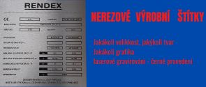 Nerezové výrobní štítky
